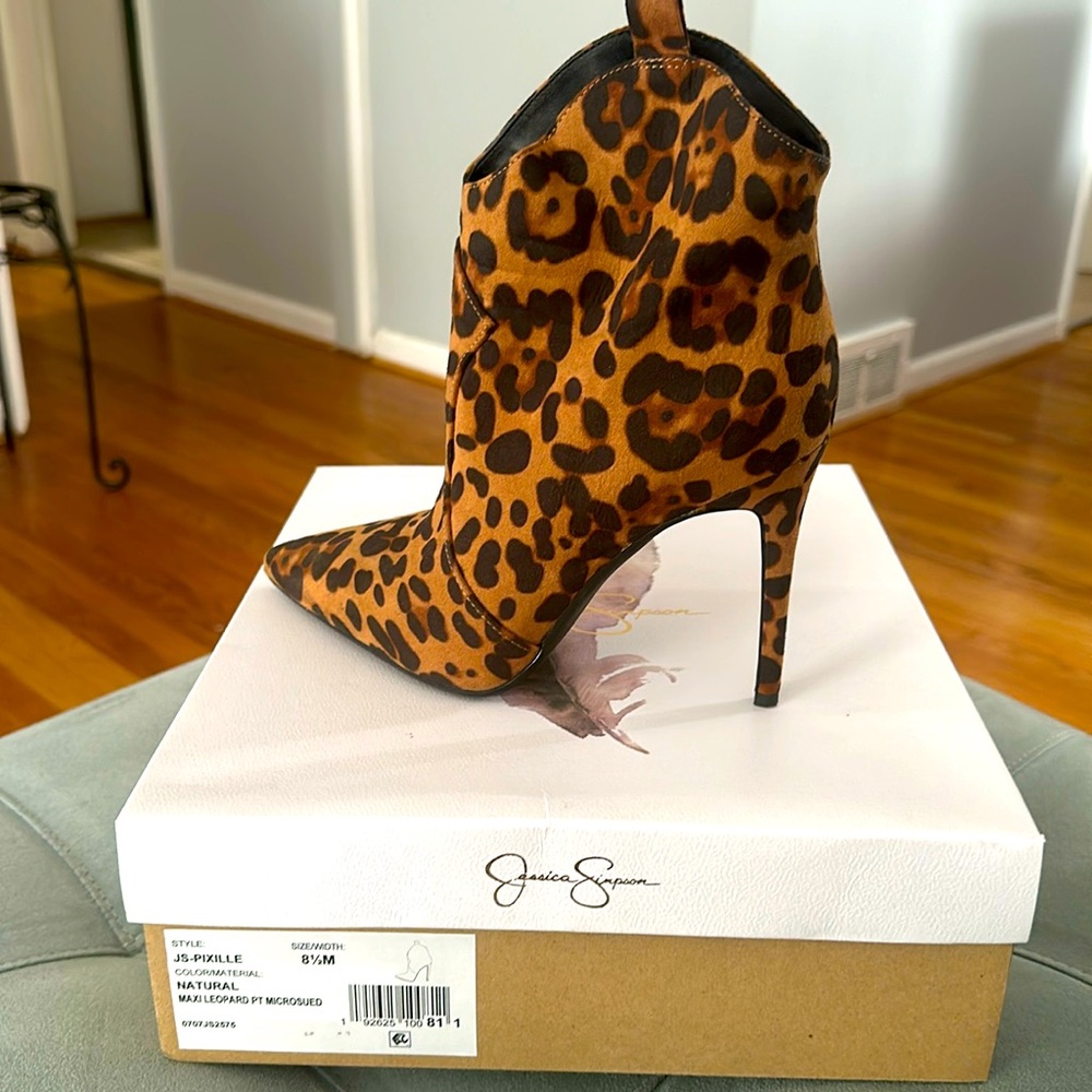 Jessica Simpson Pixille - Leopard microsued